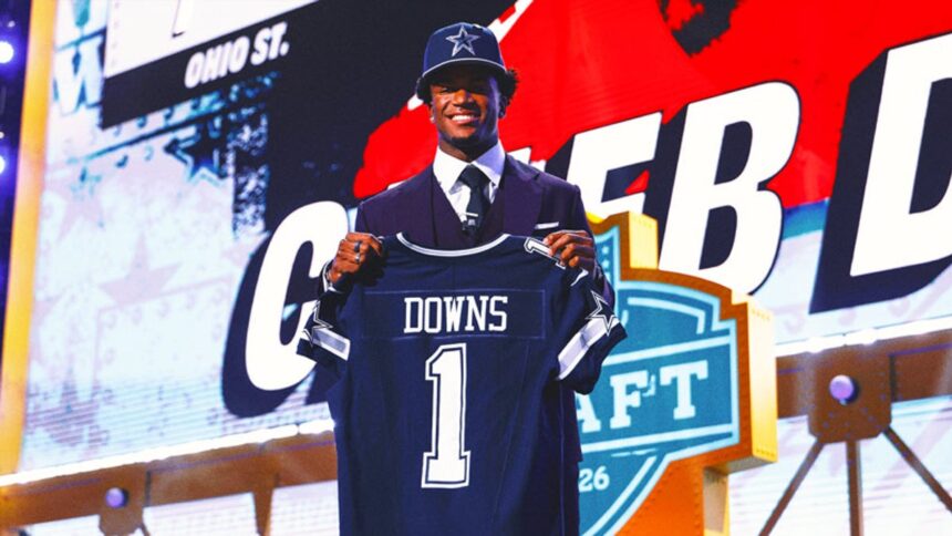 Dallas Cowboys 1st-Rounder Caleb Downs: I Got 'Bored' at Ohio State