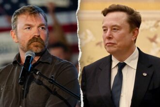 Platner's 'deranged' response to Musk becoming a trillionaire sparks online outrage: 'Loserthink'