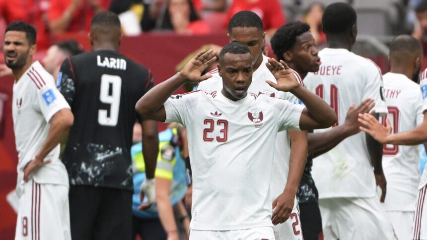 Qatar's Assim Madibo Gets 5-Match Ban For Breaking Canada's IsmaÃ«l KonÃ©'s Leg