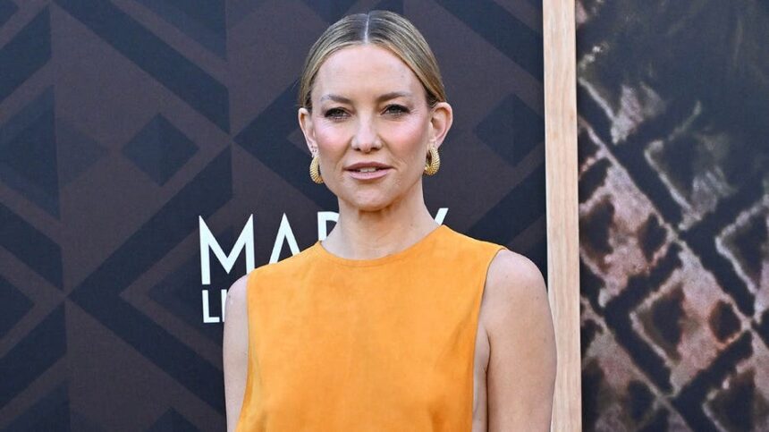 Kate Hudson shows off fit body in multiple string bikinis during family vacation in Greece