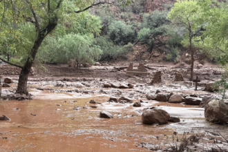 Grand Canyon water pipeline damaged again as flooding complicates repairs