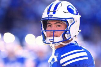 BYU QB Bear Bachmeier says Notre Dame 'disrespected' him and his family following upset win over Irish