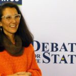 Democrat's debate 'cue cards' steal spotlight in high-stakes Senate clash