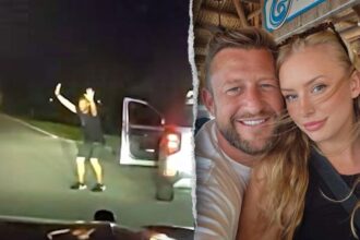 WATCH: Bodycam shows arrest of man who allegedly hunted younger girlfriend down at bar, shot and ran her over
