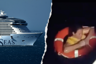 Woman found floating in sea after going overboard Royal Caribbean ship